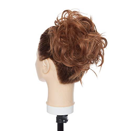 Tousled Wavy Hairpiece Bun Scrunchie Hair Wrap - Image 71