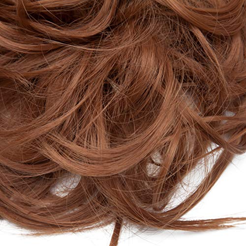 Tousled Wavy Hairpiece Bun Scrunchie Hair Wrap - Image 72