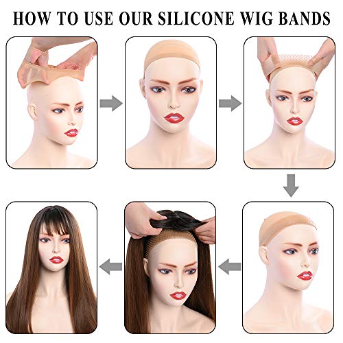 Transparent Silicone Wig Grip Band - Image 12