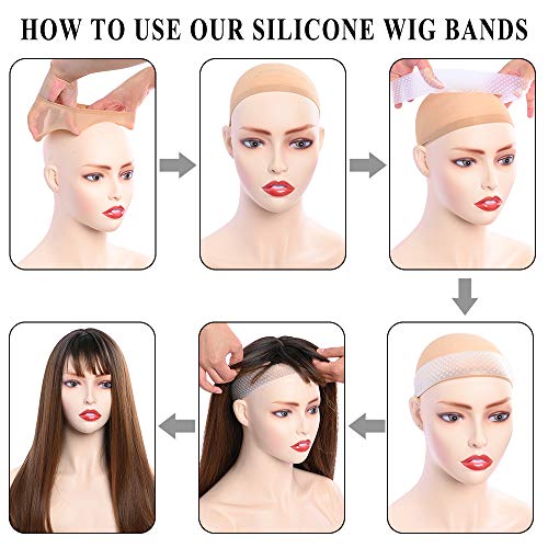 Transparent Silicone Wig Grip Band - Image 5