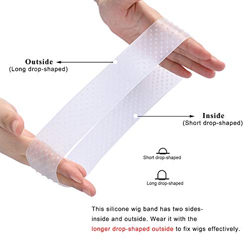 Transparent Silicone Wig Grip Band - Image 6