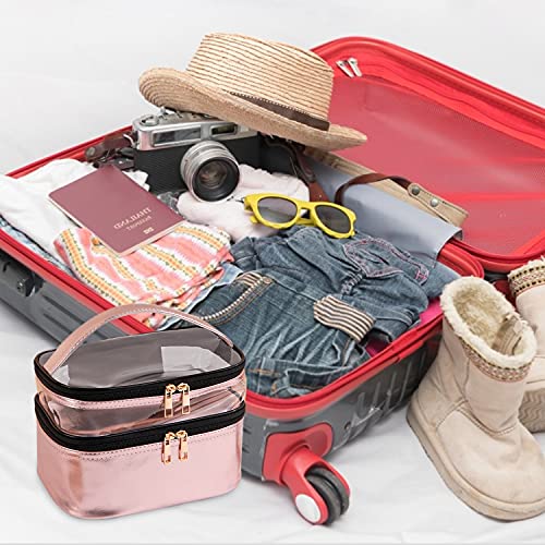 Travel Makeup Pouch Organizer Bag - Image 11
