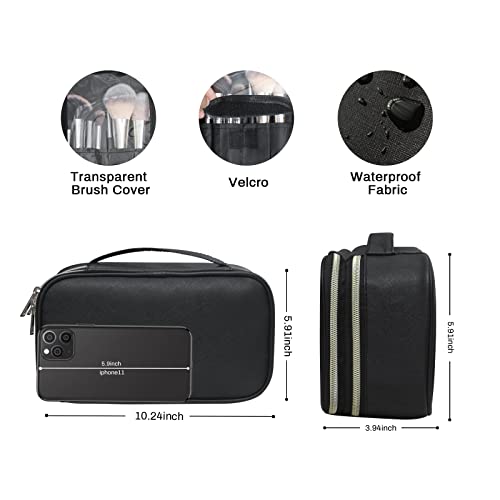 Travel Makeup Pouch Organizer Bag - Image 35