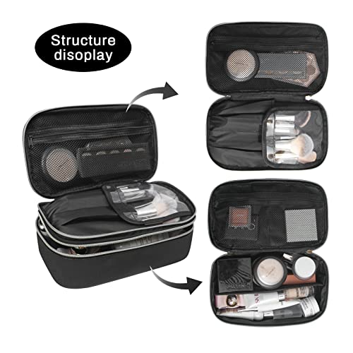 Travel Makeup Pouch Organizer Bag - Image 36
