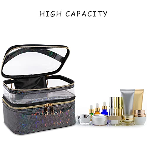 Travel Makeup Pouch Organizer Bag - Image 44