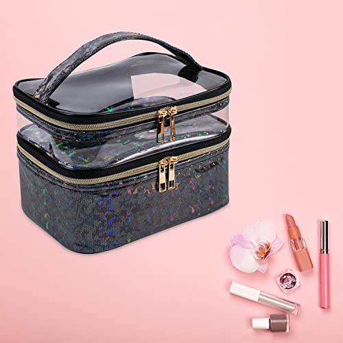 Travel Makeup Pouch Organizer Bag - Image 45