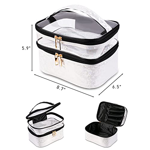 Travel Makeup Pouch Organizer Bag - Image 48