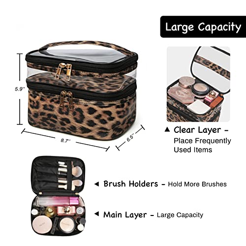 Travel Makeup Pouch Organizer Bag - Image 53