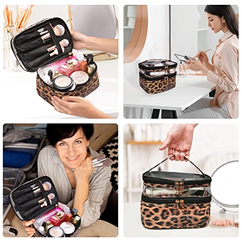 Travel Makeup Pouch Organizer Bag - Image 56