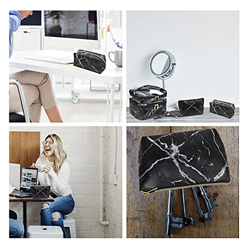 Travel Makeup Pouch Organizer Bag - Image 77