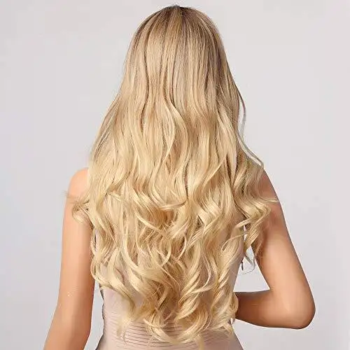 Trianne Extra Long High Temperature Wig with Waves - Image 6
