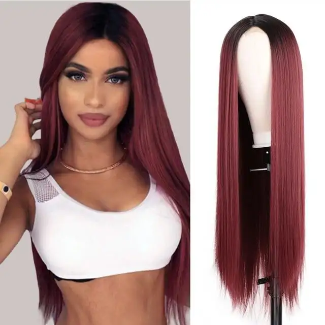 Tricia Extra Long Synthetic Wig - Image 4