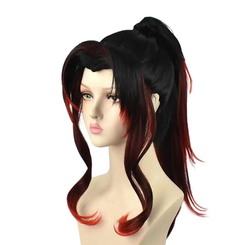 Tsugikuni Yoriichi Ponytail Cosplay Wig - Image 2
