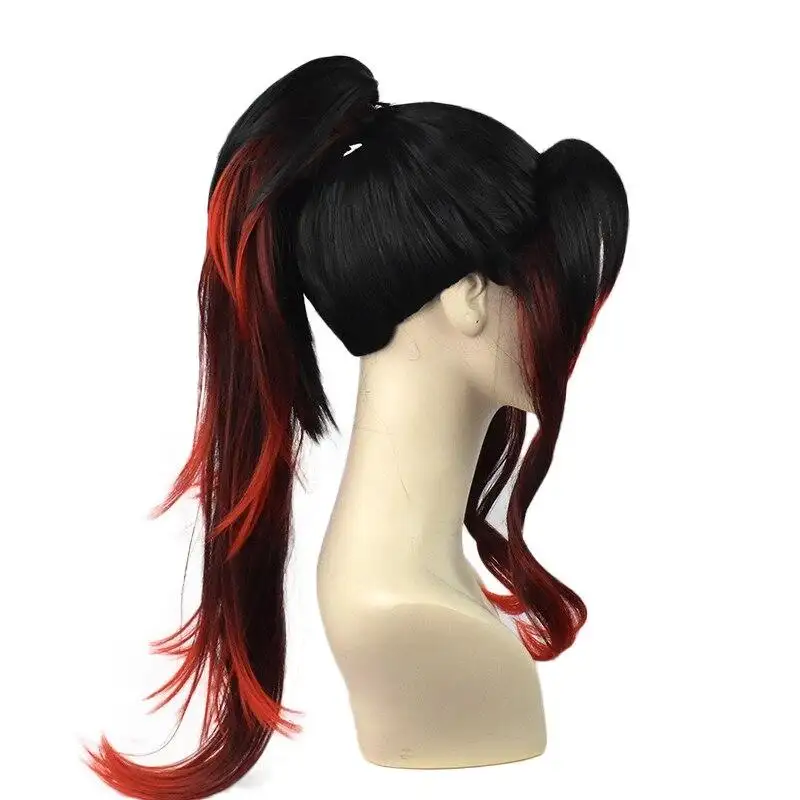 Tsugikuni Yoriichi Ponytail Cosplay Wig - Image 5