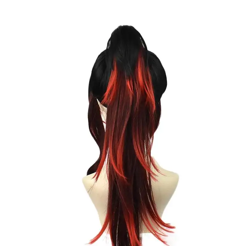 Tsugikuni Yoriichi Ponytail Cosplay Wig - Image 6