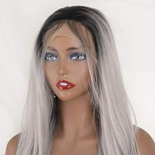 Valia Extra Long Orange Pink Wig - Image 13