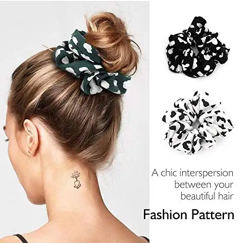 Velvet Fashion Hair Scrunchies - 8 Piece Gift Set - Image 12