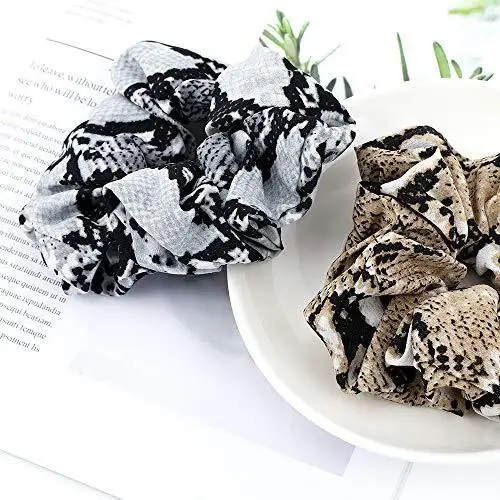 Velvet Fashion Hair Scrunchies - 8 Piece Gift Set - Image 15