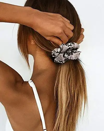 Velvet Fashion Hair Scrunchies - 8 Piece Gift Set - Image 18