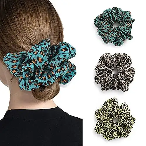 Velvet Fashion Hair Scrunchies - 8 Piece Gift Set - Image 19