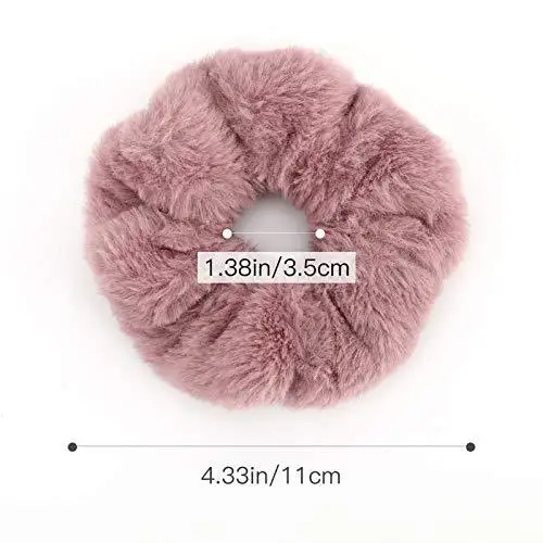 Velvet Fashion Hair Scrunchies - 8 Piece Gift Set - Image 35