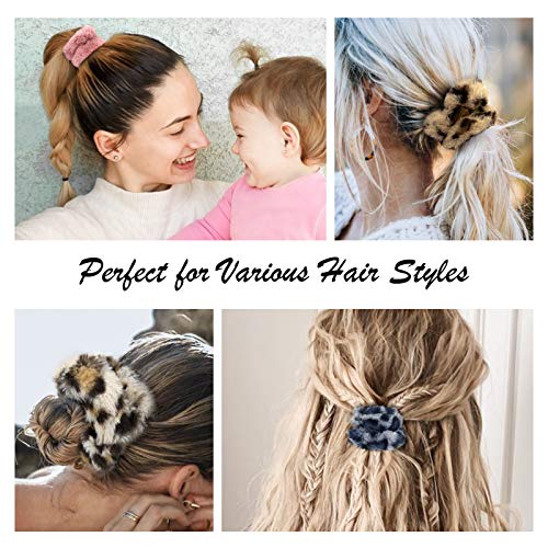 Velvet Fashion Hair Scrunchies - 8 Piece Gift Set - Image 36