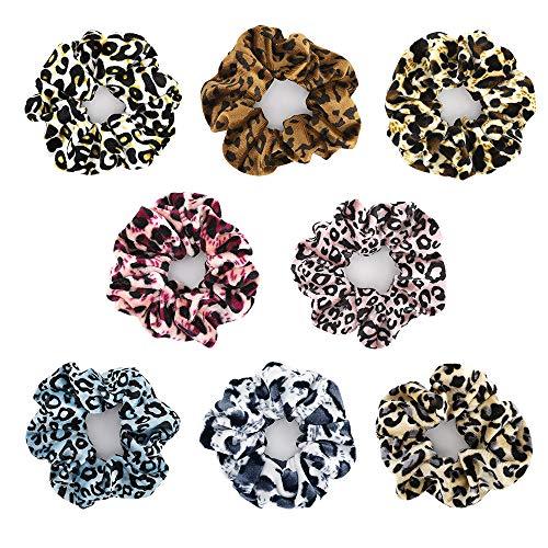 Velvet Fashion Hair Scrunchies - 8 Piece Gift Set - Image 39