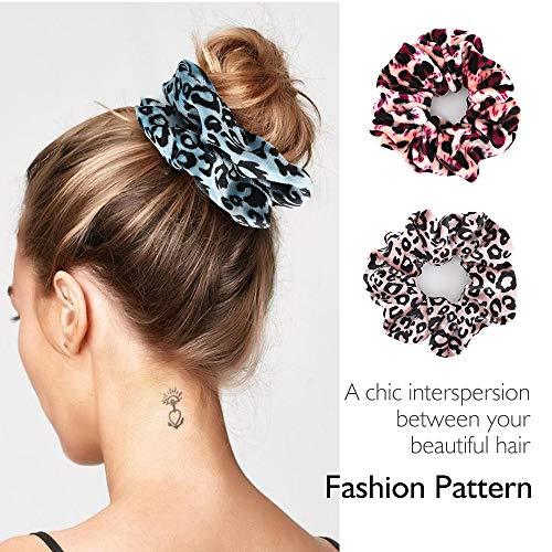 Velvet Fashion Hair Scrunchies - 8 Piece Gift Set - Image 41