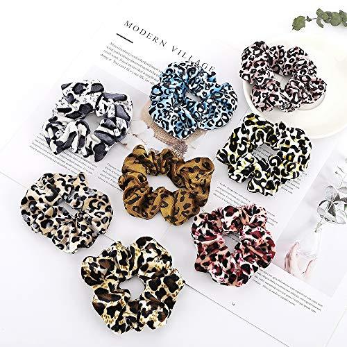 Velvet Fashion Hair Scrunchies - 8 Piece Gift Set - Image 46