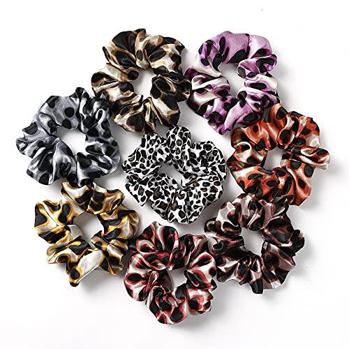 Velvet Fashion Hair Scrunchies - 8 Piece Gift Set - Image 48