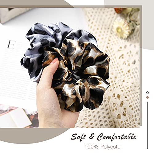 Velvet Fashion Hair Scrunchies - 8 Piece Gift Set - Image 49