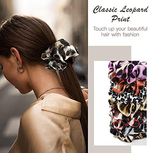 Velvet Fashion Hair Scrunchies - 8 Piece Gift Set - Image 50