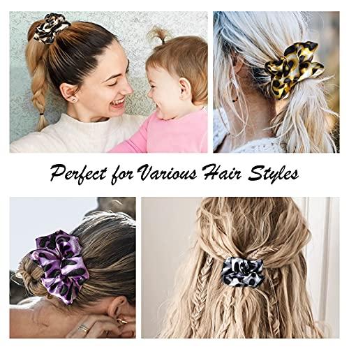 Velvet Fashion Hair Scrunchies - 8 Piece Gift Set - Image 53