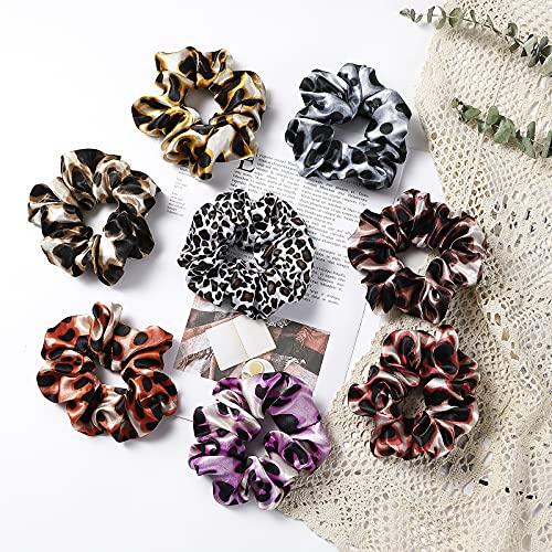 Velvet Fashion Hair Scrunchies - 8 Piece Gift Set - Image 54