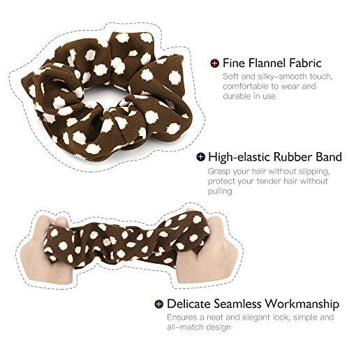 Velvet Fashion Hair Scrunchies - 8 Piece Gift Set - Image 57