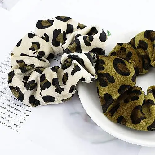 Velvet Fashion Hair Scrunchies - 8 Piece Gift Set - Image 6