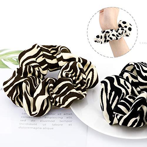 Velvet Fashion Hair Scrunchies - 8 Piece Gift Set - Image 61