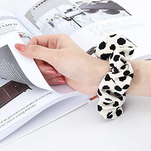 Velvet Fashion Hair Scrunchies - 8 Piece Gift Set - Image 64