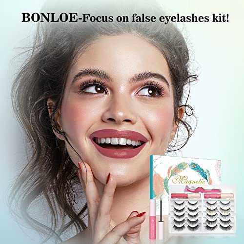 Waterproof 3D Magnetic Eyelashes with Eyeliner - Image 14