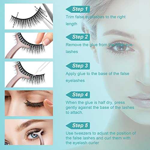 Waterproof 3D Magnetic Eyelashes with Eyeliner - Image 18