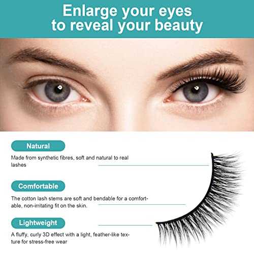 Waterproof 3D Magnetic Eyelashes with Eyeliner - Image 20