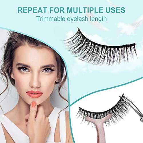 Waterproof 3D Magnetic Eyelashes with Eyeliner - Image 21