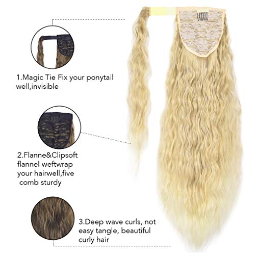 Wavy Clip in Ponytail Extension - Image 15
