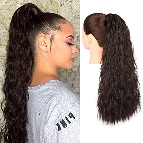 Wavy Clip in Ponytail Extension - Image 16