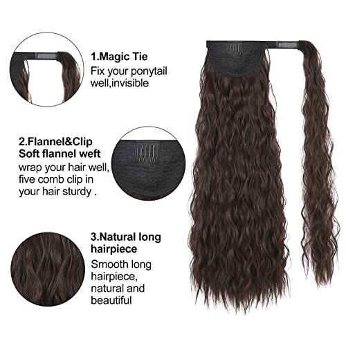 Wavy Clip in Ponytail Extension - Image 18