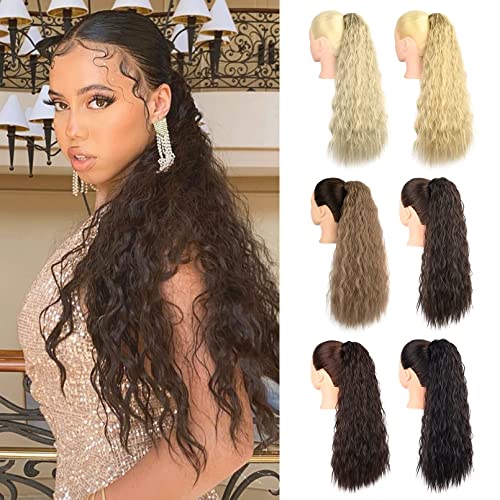 Wavy Clip in Ponytail Extension - Image 19