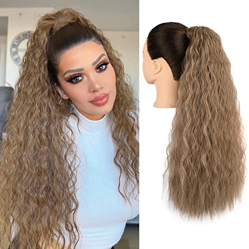 Wavy Clip in Ponytail Extension - Image 22