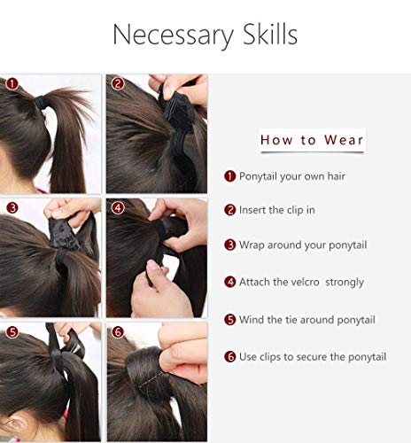 Wavy Clip in Ponytail Extension - Image 29