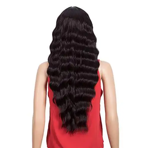 Wavy Hair Wig with Bangs - Image 21