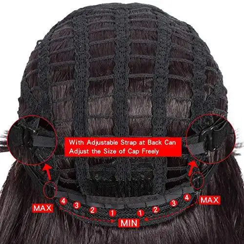 Wavy Hair Wig with Bangs - Image 25